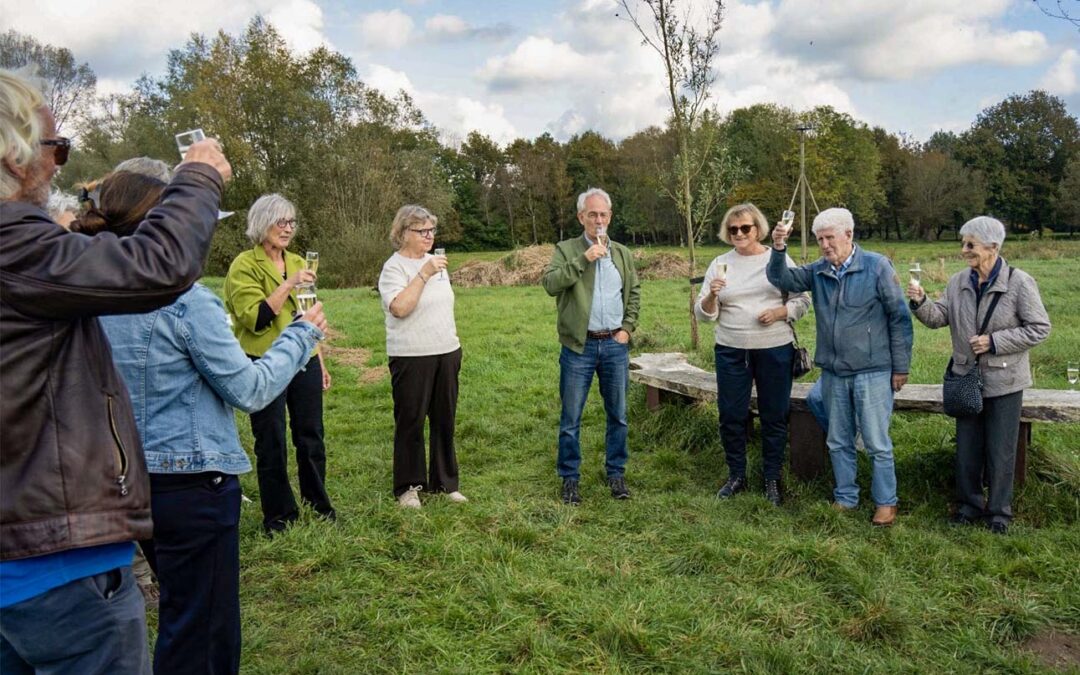 De drie bankjes