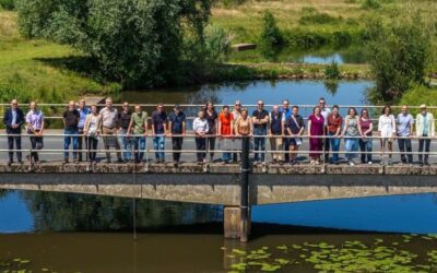 Mark Walk vroeg aandacht voor schoon rivierwater